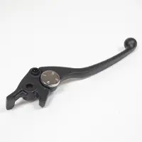 Bihr Levier Poignée De Frein Droit Noir Pour Moto Kawasaki 500 Kle 1991 À 2006 Neuf