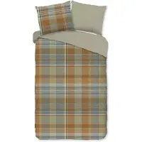 Good Morning Bonjour, housse de couette Humfried - 140 x 220 cm - Marron