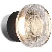 Marset Roc Lampe Murale d'Extérieur Ø 14 cm | Black | 2700 K