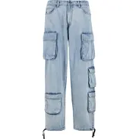 Urban Classics Jeans cargo bleu denim