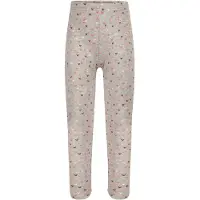 Happy girls Leggings gris chiné / violet / rose