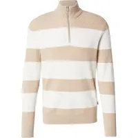 Only & Sons Sweat-shirt 'ONSPHIL' beige / blanc