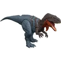 Jurassic World Rebirth Abelisaurus Figure With Sound Wild Roar 12 Cm Gris