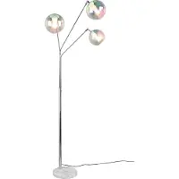 TRIO Lampadaire design Paxton chrome