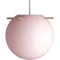 Frandsen Suspension , Koi, dimmable, Rose / rosé, Salon / séjour, Verre, Design