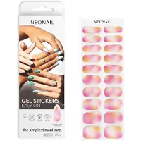 NEONAIL Easy On Gel Stickers Autocollants pour ongles à utiliser avec une lampe UV/LED teinte M14 20 pcs