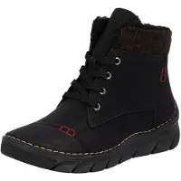 Rieker Bottines à lacets noir