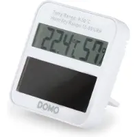Domo DO3101, Thermomètre + hygromètre, Blanc