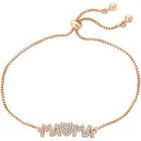 Faina Bracelet or / transparent