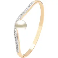 NAEMI Bracelet or / transparent / blanc