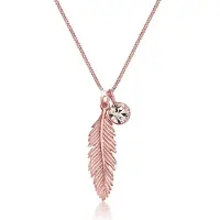 Elli Chaîne 'Boho, Feder, Solitär' or rose