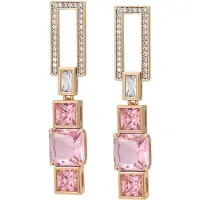 Gaya Boucles d'oreilles or / rose