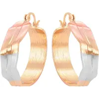 NAEMI Boucles d'oreilles or rose
