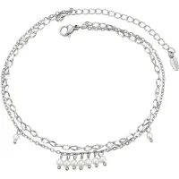 NAEMI Bijoux de pied blanc