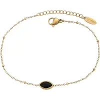NAEMI Bracelet or / noir