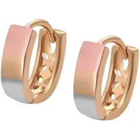 NAEMI Boucles d'oreilles or / or rose / argent