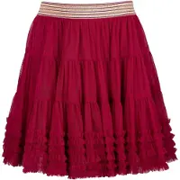 Happy girls Jupe rouge foncé