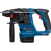 Bosch GBH 18V-22 Professional Marteau perforateur sans fil 18 V 1,9 J SDS Plus Brushless + 1x batterie 5,0 Ah + L-Boxx - sans chargeur