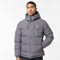 Closure London Veste Puffer Tech Logo Homme - Gris anthracite
