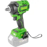 Procraft PWA18bb Clé à choc sans fil 20 V 550 Nm 1/2" Brushless + 2x batterie 4,0 Ah + chargeur + boîte à outils RHINO