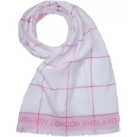 Burberry Écharpe 'Pareo' blanc