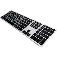 Matias Wireless Keyboard US QWERTY avec rétro-éclairage pour MacBook noir/argenté