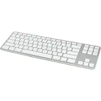 Matias Clavier sans fil QWERTY sans pavé numérique pour MacBook - argenté - FK408BTS