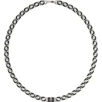 GUESS Rebel Moon Necklace Argenté Homme