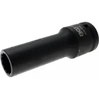 Bgs Douille ? choc longue 12 pans carr? 20 mm 3/4" taille 19 mm