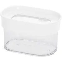 EMSA Optima Rectangulaire contenant 0,18 L Transparent, Blanc 1 pièce(s)
