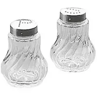 Metaltex 252913010 SALIÈRE ET POIVRIÈRE VERRE