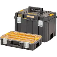 DeWalt IP54 TSTAK - Boîte profonde et organisateur
