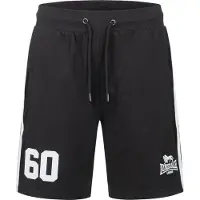Lonsdale Pantalon 'Marwick' noir / blanc