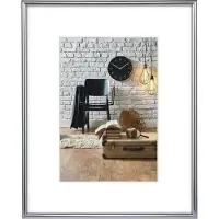 Hama Plastic Frame "Sevilla", Silver Matt, 18 X 24 Cm