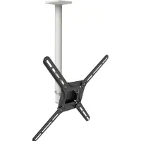 Barkan 3500 Support TV 165,1 cm (65") Noir, Blanc