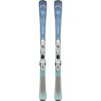 Rossignol - Packs (skis + fix) - Pack skis all-mountain - Arcade 78 + XP10 W 2027 en Bois - Taille 164 cm - Bleu