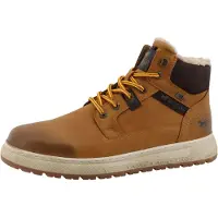 Mustang Bottines à lacets 'Puno' beige / camel