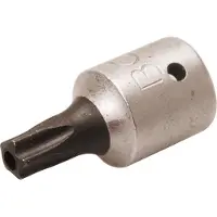 Bgs 2355-25 Embout de tournevis 6,3 (1/4), profil TS avec alésage, TS25