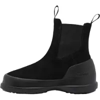 Moon boot - Bottines rembourrées - Luna Chelsea Suede Black - Taille 39 - Noir