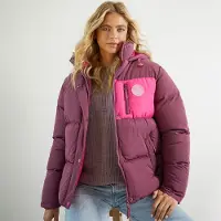Lagooners Veste Courte Rembourrée Femme St Austell Bourgogne