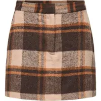 ONLY Jupe beige / marron / orange
