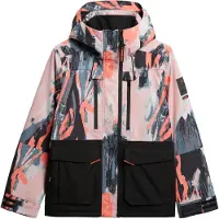 Superdry Veste fonctionnelle mélange de couleurs / noir