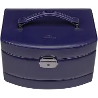 Windrose Boîte à bijoux bleu foncé