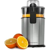 Kitchenbrothers Presse-agrumes - Manuel - Avec bec verseur - 0.5L - acier inoxydable