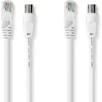 Nedis Câble combiné coaxial Cat6 (Câble d'antenne)