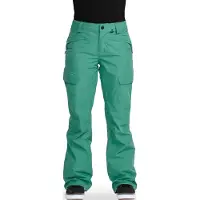 Volcom - Pantalon de snow imperméable et respirant en GORE-TEX ePE - Stonelark Gore-Tex Pant W Spruce Green pour Femme - Taille S - Vert