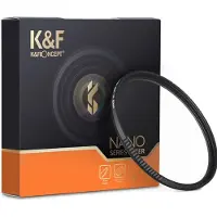 K&F Concept Filtre à brume noire 1/4 Nano X - 52 mm
