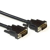 ACT DVI-D Dual Link connection cable male-male 1.8 m 1.8m DVI-D DVI-D Noir Câble DVI (1.80 m), Câble vidéo, Noir