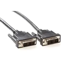 ACT DVI-D Single Link cable male - male 0,50 m. Length: 0.5 m Dvi-d(18+1) sl m/m sq 0.50m (AK3819)