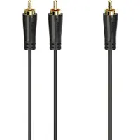 Hama Câble Audio Subwoofer Rca Mâle - 2 X 5m (205097)